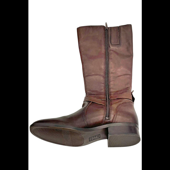 Naturalizer Rena Wide Calf Riding Boots Brown - Wide - Picture 2 of 2